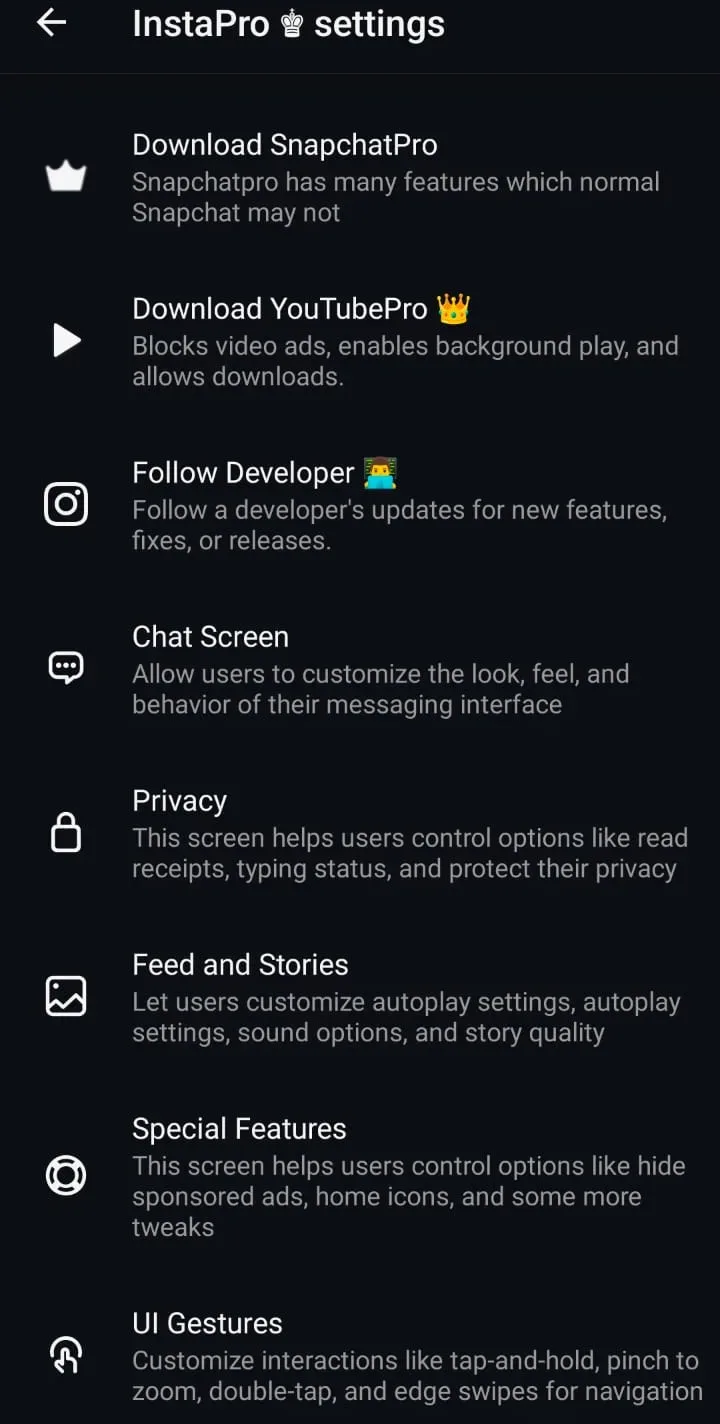 HOME 31 Insta Pro advanced features