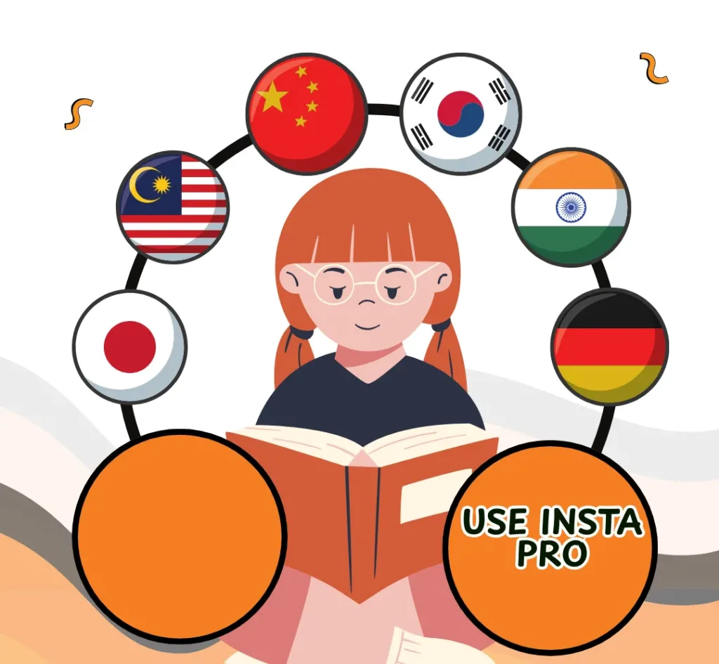 HOME 4 instagram pro apk Language Translator